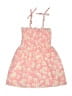 Unbranded 100% Polyester Floral Pink Dress Size 90 cm / US 12-24 MO - photo 2