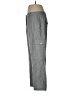 Theory 100% Virgin Wool Plaid Gray Cargo Pants Size 6 - photo 5