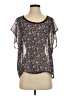 Twenty One Black Short Sleeve Blouse Size S - photo 1