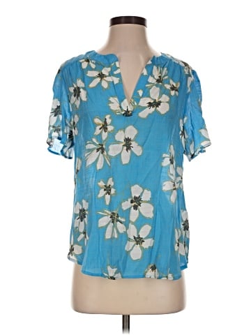 Land' n Sea Short Sleeve Blouse (view 1)
