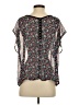 Twenty One Black Short Sleeve Blouse Size S - photo 2