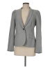 Bar III Chevron-herringbone Gray Blazer Size 6 - photo 1