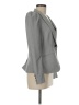 Bar III Chevron-herringbone Gray Blazer Size 6 - photo 4