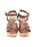 Tahari Tan Wedges Size 7 1/2 - photo 2