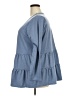Jane and Delancey Blue Long Sleeve Top Size 3X - photo 5