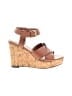 Tahari Tan Wedges Size 7 1/2 - photo 1