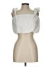 Shop Neighbor Ivory White Sleeveless Blouse Size L - photo 1