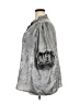 Oddi 100% Polyester Metallic Silver 3/4 Sleeve Blouse Size 3X (estimated) - photo 5