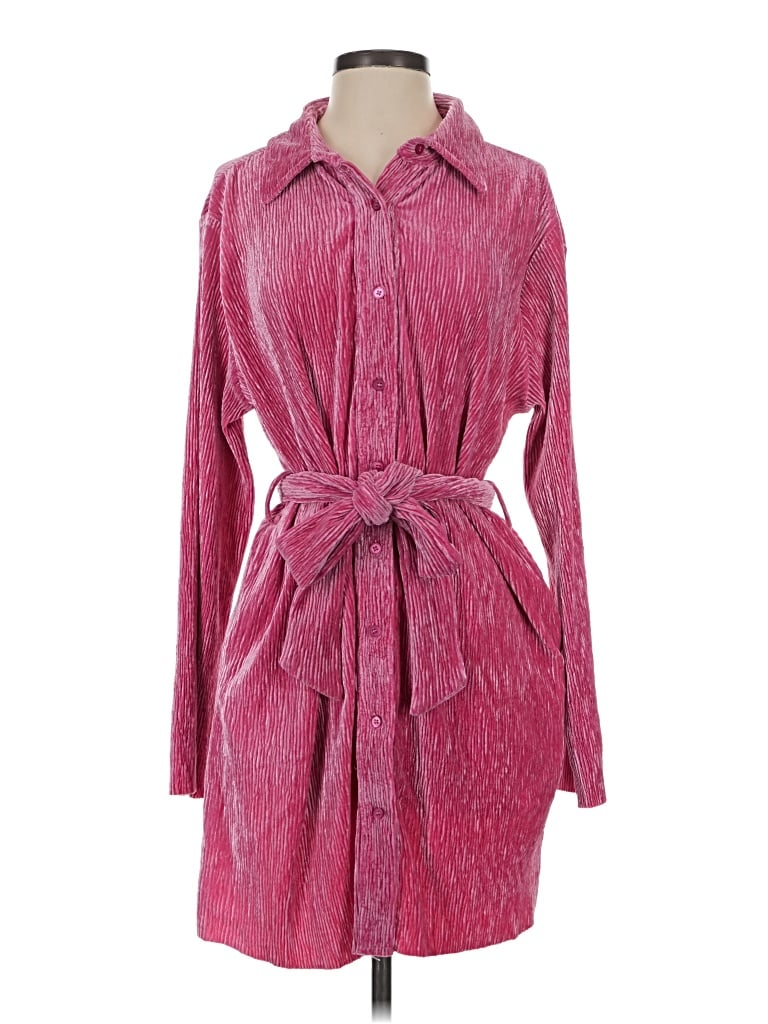 Pre-owned Kori America Casual Dress In Pink