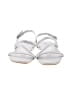Sole Mates Silver White Sandals Size 11 - photo 2
