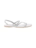 Sole Mates Silver White Sandals Size 11 - photo 1