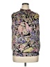 Agora 100% Polyester Paisley Purple Sleeveless Blouse Size XL - photo 1