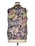 Agora 100% Polyester Paisley Purple Sleeveless Blouse Size XL - photo 2