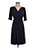 Max Edition Solid Purple Casual Dress Size XS - photo 1