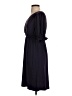 Max Edition Solid Purple Casual Dress Size XS - photo 5