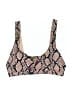 Beach Riot Animal Print Pink Swimsuit Top Size S - photo 1