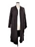 Terra & Sky Brown Cardigan Size 2X - photo 1