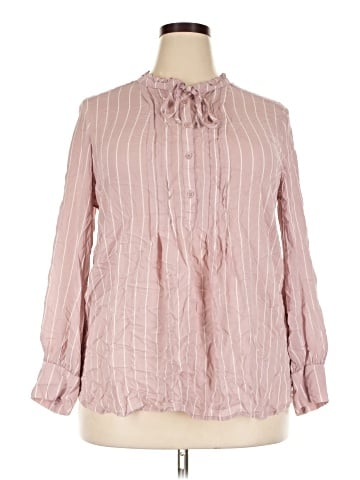 Simply Vera Vera Wang Long Sleeve Blouse (view 1)