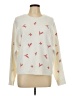 Cynthia Rowley TJX Hearts Ivory Pullover Sweater Size L - photo 1