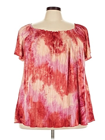 Essentials Short Sleeve Blouse (view 1)