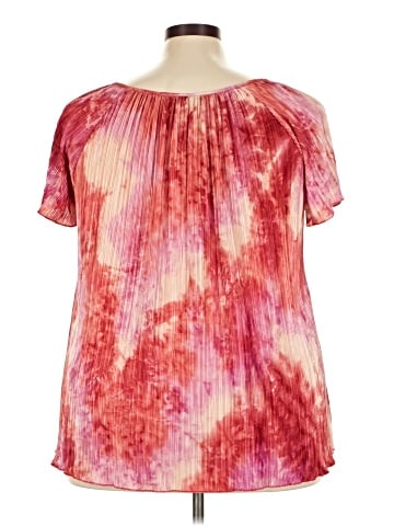 Essentials Short Sleeve Blouse (view 2)
