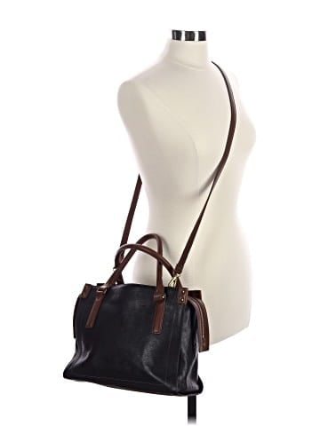 Fossil Leather Satchel (view 2)