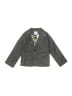 Lola + The Boys Chevron-herringbone Gray Blazer Size 2 - photo 1