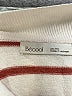 Be Cool Stripes White Pullover Sweater Size Med - Lg - photo 7