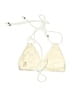 Unbranded 100% Polyester Ivory Swimsuit Top Size S - photo 2