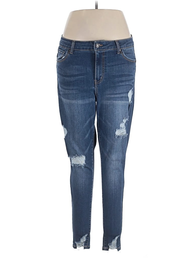 Pre-owned Wax Jean Jeans In Blue