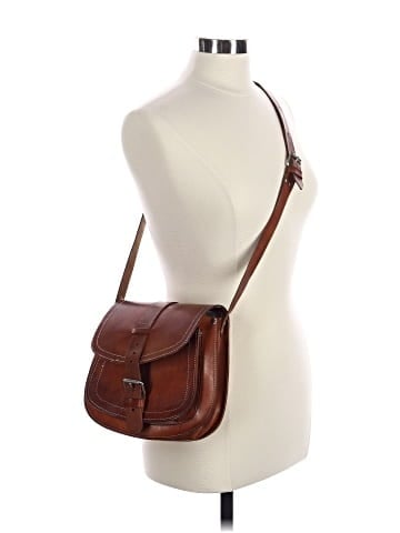 Unbranded Leather Crossbody Bag (view 2)