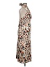 Forever 21 Graphic Tan Cocktail Dress Size XL - photo 4
