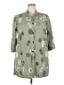 DressBarn Green Raincoat Size 18 - 20 - photo 1