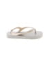 Old Navy White Flip Flops Size 8 (kids) - photo 1