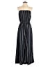 Soprano 100% Polyester Stripes Black Jumpsuit Size M - photo 1