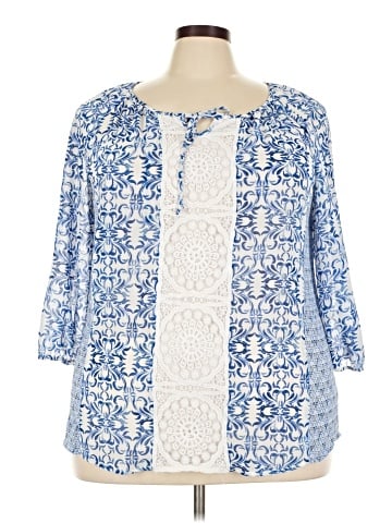 Valerie Stevens 3/4 Sleeve Blouse (view 1)