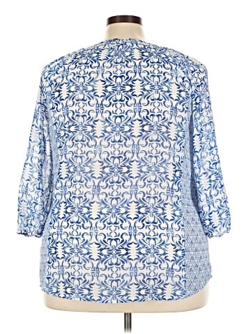 Valerie Stevens 3/4 Sleeve Blouse (view 2)