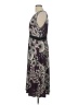 Studio One Print Purple Casual Dress Size L - photo 5