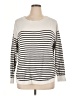Ann Taylor LOFT Outlet Stripes Ivory Pullover Sweater Size XL - photo 1