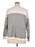 Ann Taylor LOFT Outlet Stripes Ivory Pullover Sweater Size XL - photo 2