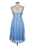 Lauren Conrad 100% Polyester Blue Cocktail Dress Size 6 - photo 2