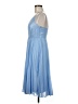 Lauren Conrad 100% Polyester Blue Cocktail Dress Size 6 - photo 5