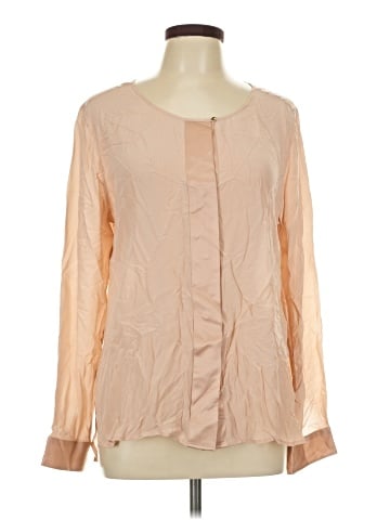 Banana Republic Monogram Long Sleeve Blouse (view 1)