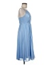 Lauren Conrad 100% Polyester Blue Cocktail Dress Size 6 - photo 4