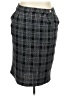 Assorted Brands Plaid Gray Casual Skirt Size L - photo 1