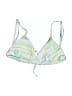 Unbranded Tie-dye Green Swimsuit Top Size 6 - photo 1