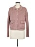 Adam Lippes Collective Tweed Pink Jacket Size M - photo 1