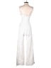 Runaway Solid White Jumpsuit Size S - photo 2