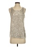 CeCe Silver Tank Top Size S - photo 1