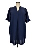 Unbranded 100% Polyester Blue Casual Dress Size XXL - photo 1